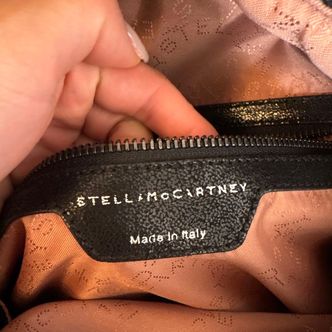 ステラマッカートニー　ファラベラ　リュック　キルティング　ブラック