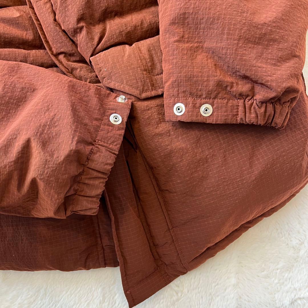 美品✨ BEAMS ダウンジャケット 軽量　スタンドカラー　高機能　ブラウン　L