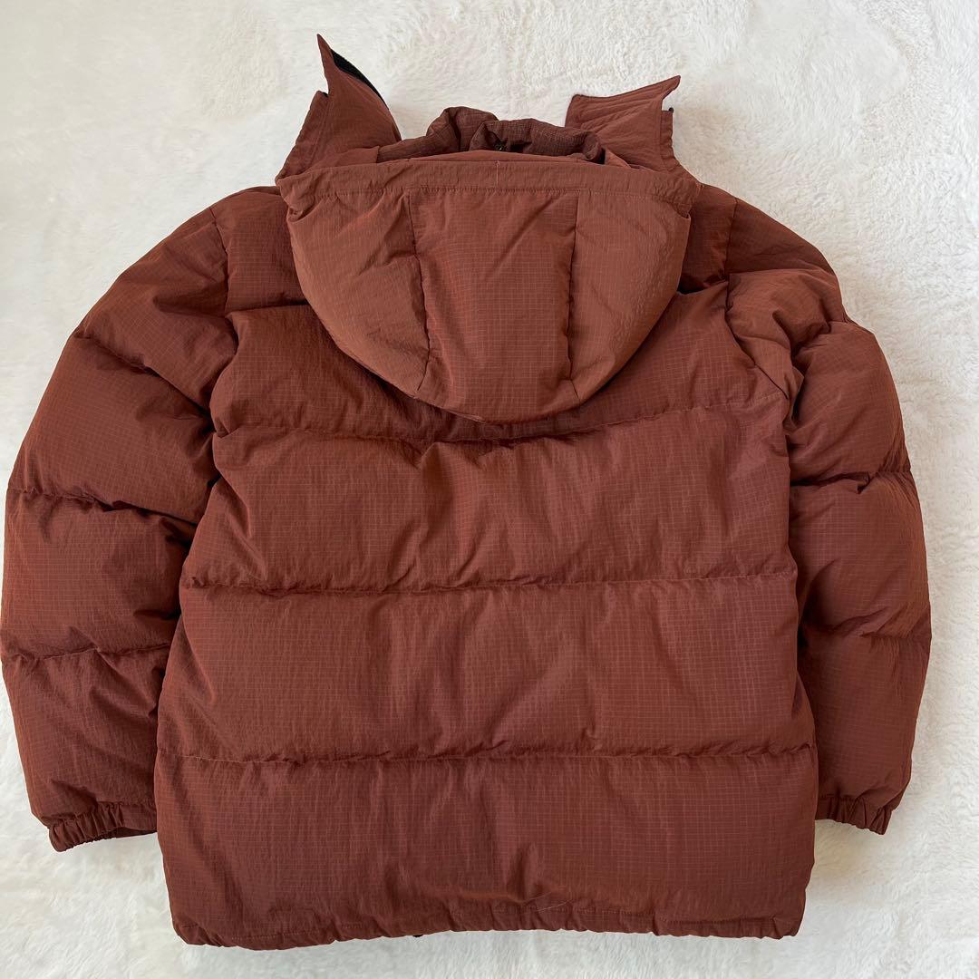 美品✨ BEAMS ダウンジャケット 軽量　スタンドカラー　高機能　ブラウン　L