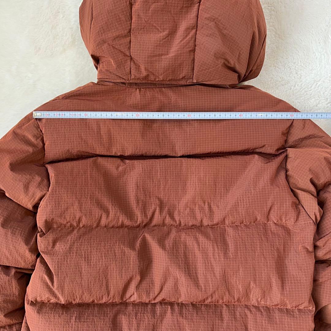 美品✨ BEAMS ダウンジャケット 軽量　スタンドカラー　高機能　ブラウン　L