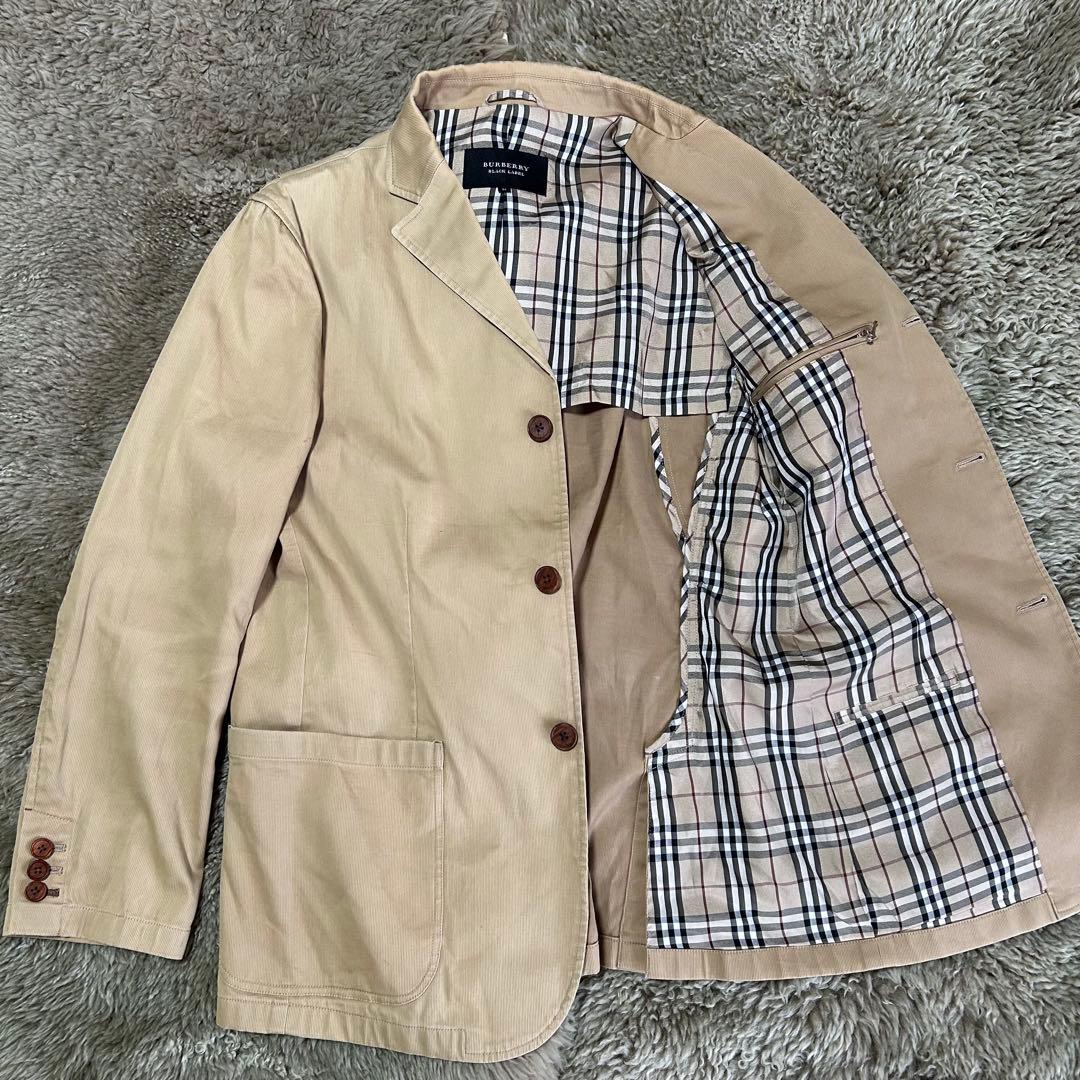 BURBERRY BLACK LABEL テーラードジャケット M ベージュ - メルカリ