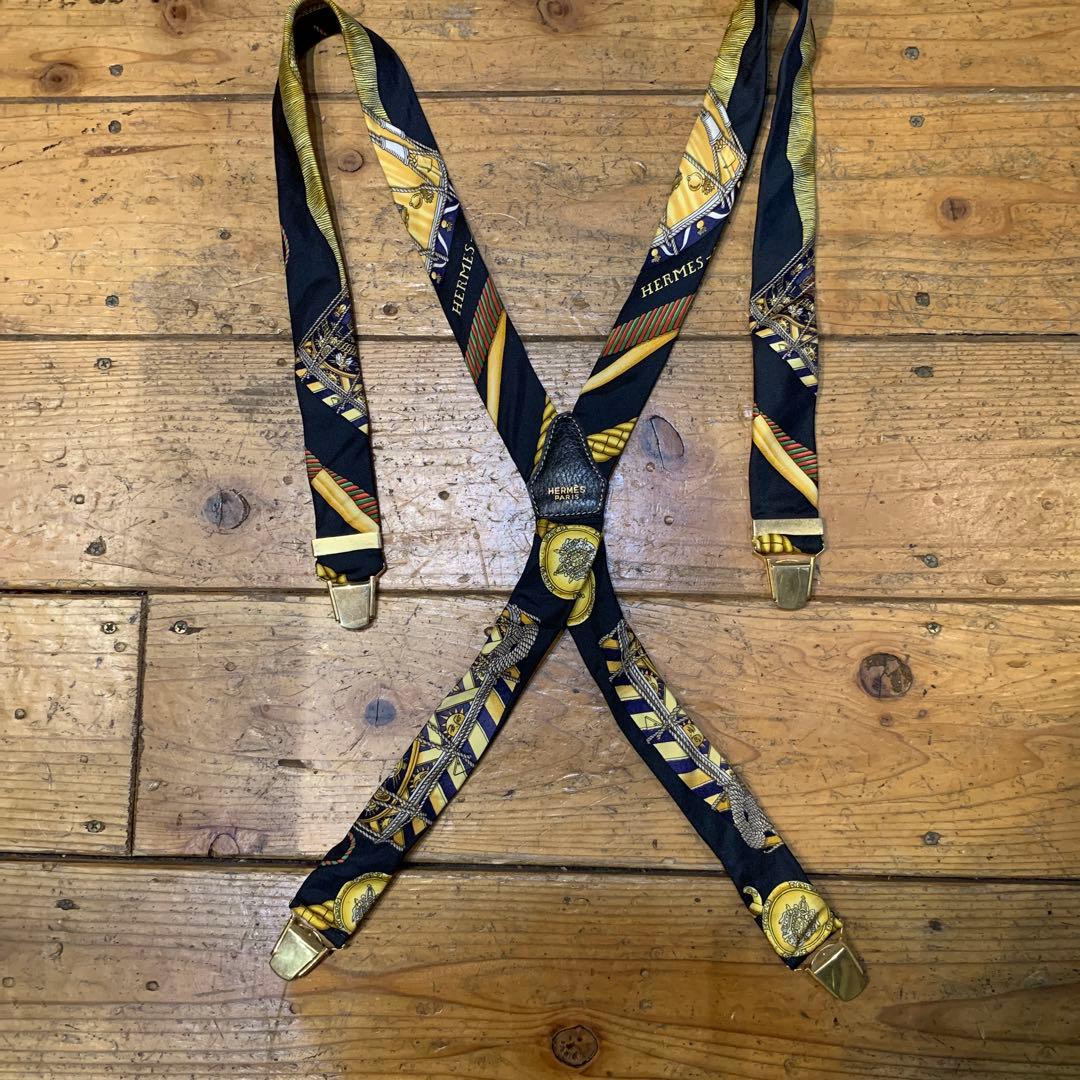 Hermes エルメスサスペンダー