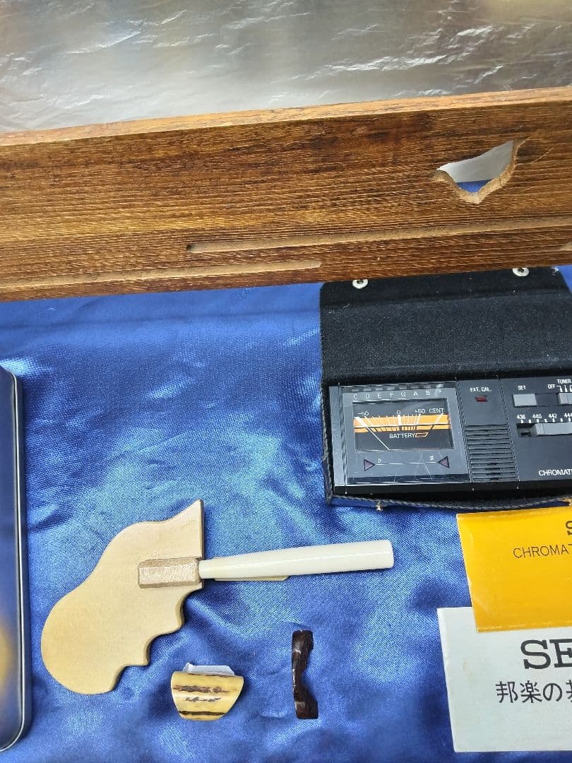 八雲琴 と 転管代換品 と 竜 爪 ( 和楽器用 オートチューナー付属)