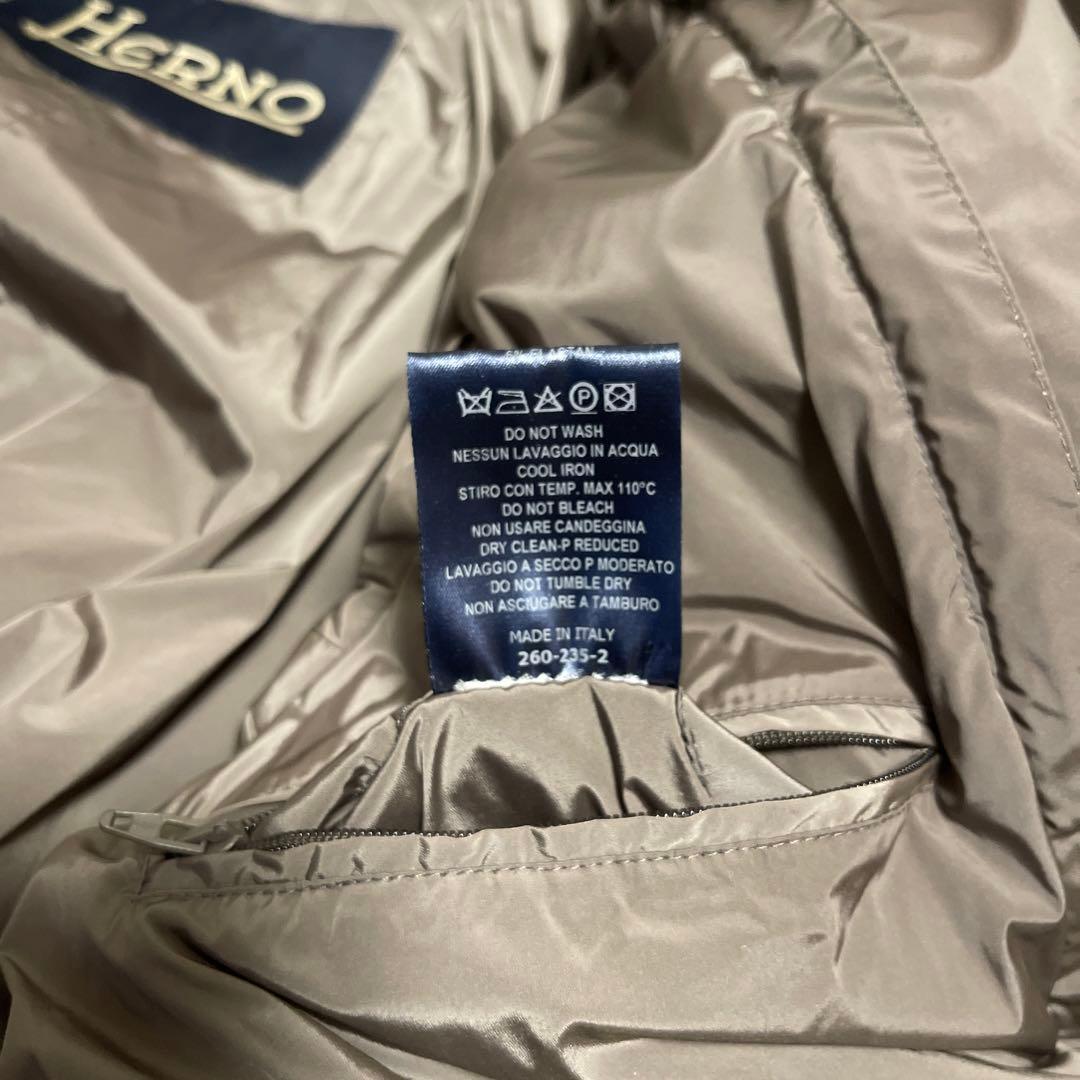 HERNO ダッフルニットコート 中綿 48 ヘルノ L - メルカリ