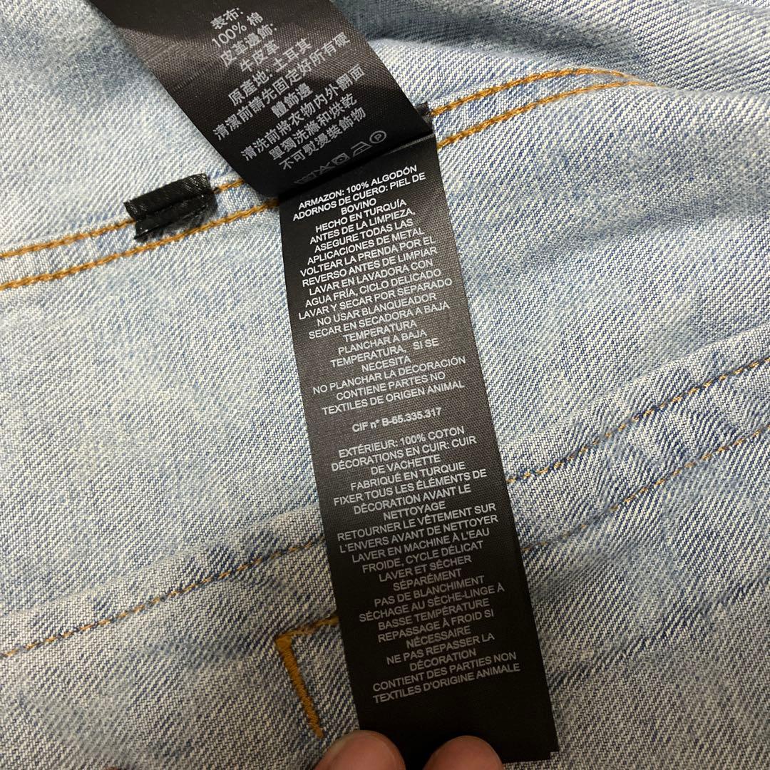 【新品】完売品‼️COACHシグネチャーデニムジャケットミディアムウォッシュタグ付