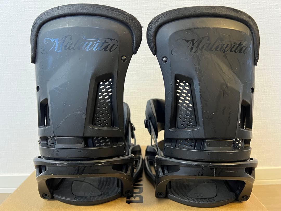 【一部破損】Malavita ESTビンディング MサイズBurton【箱付き】