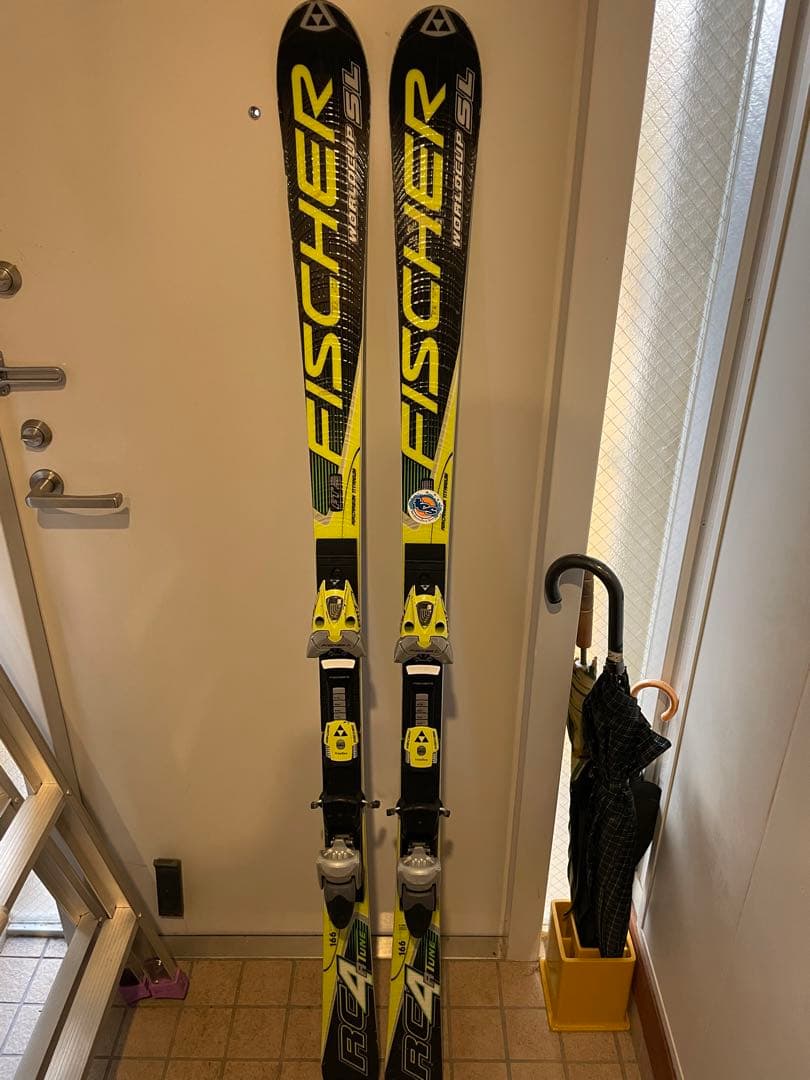 FISCHER☆】166cmスキー板セット♪送料無料！