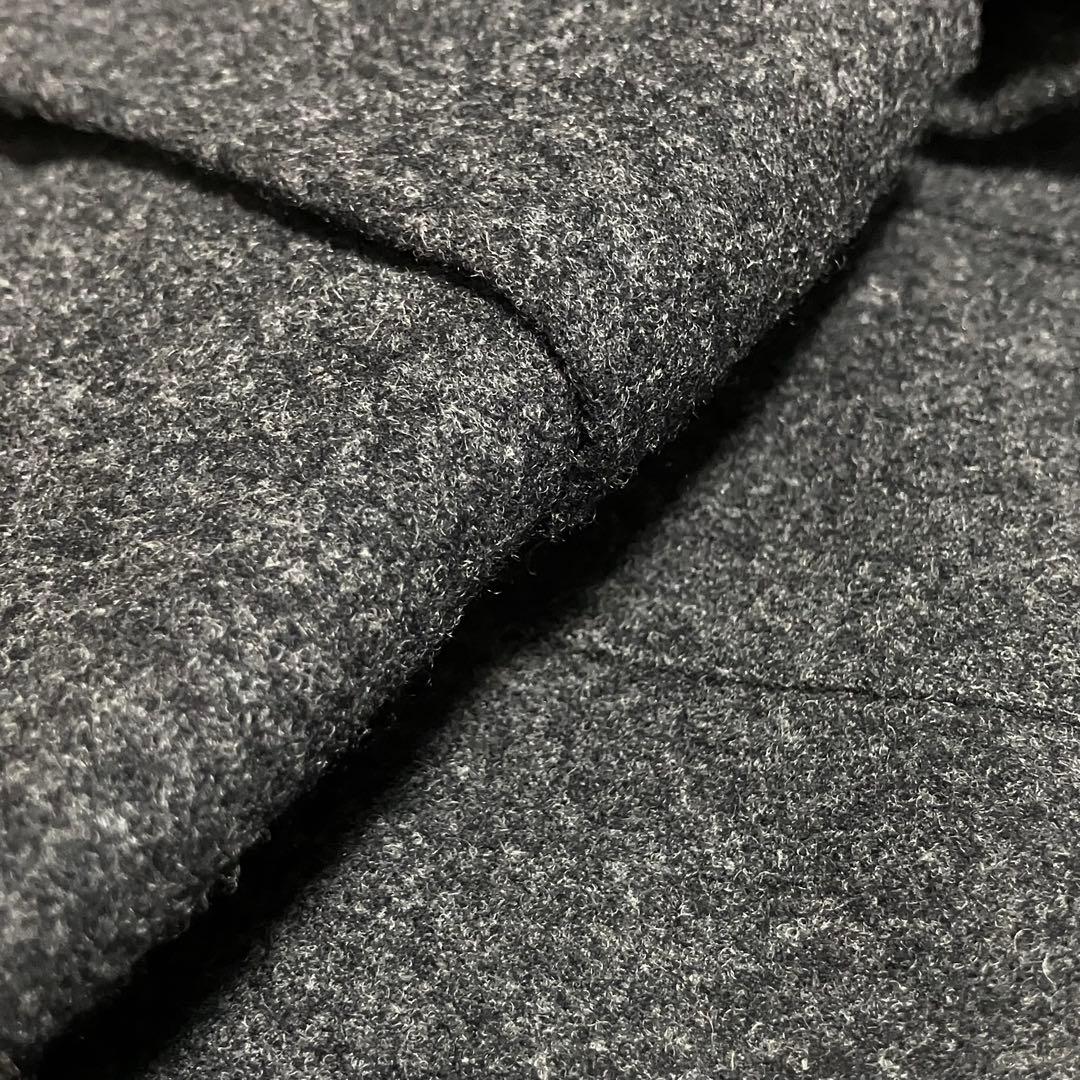 エルメス［カシミヤ混］ロングスカート　馬車　ファソネ　ミディ丈　馬車　レザー