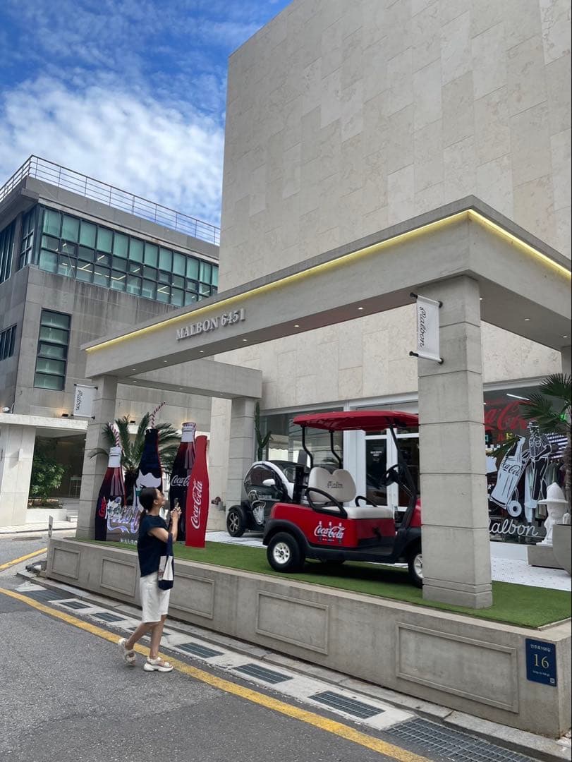 Malbon Golf ハンドバッグ/ラウンドバッグ