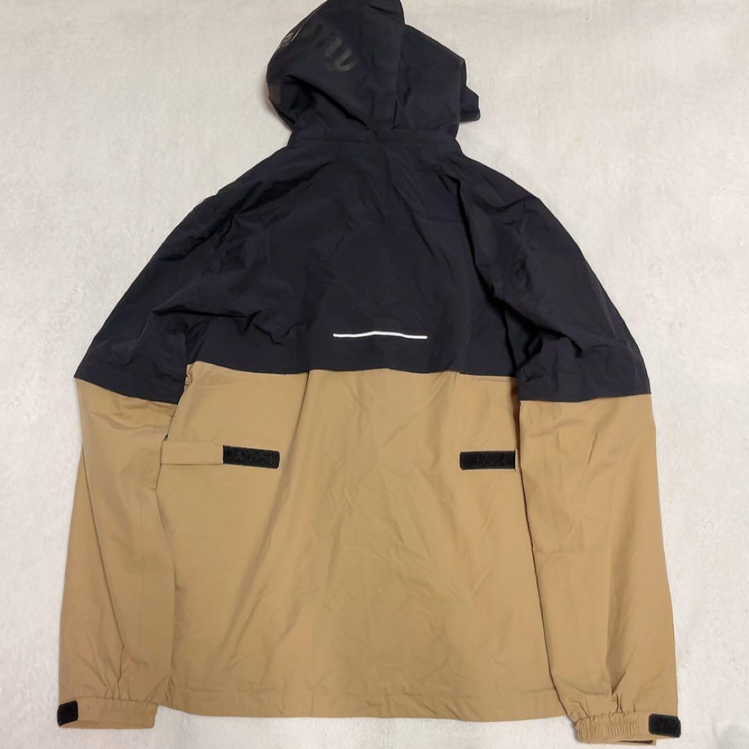 極美品　キャロウェイ　レインコート　ジャケット　パンツ　上下　ブラック　ベージュ