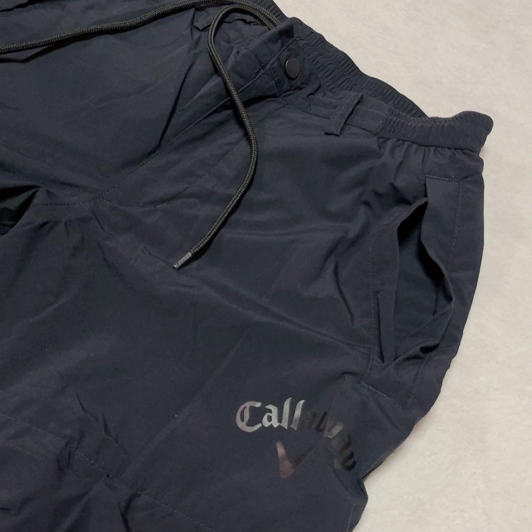 極美品　キャロウェイ　レインコート　ジャケット　パンツ　上下　ブラック　ベージュ