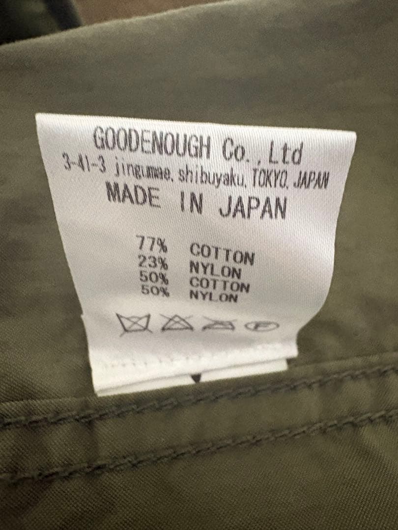 GOODENOUGH モッズコート 復刻 グッドイナフ XL