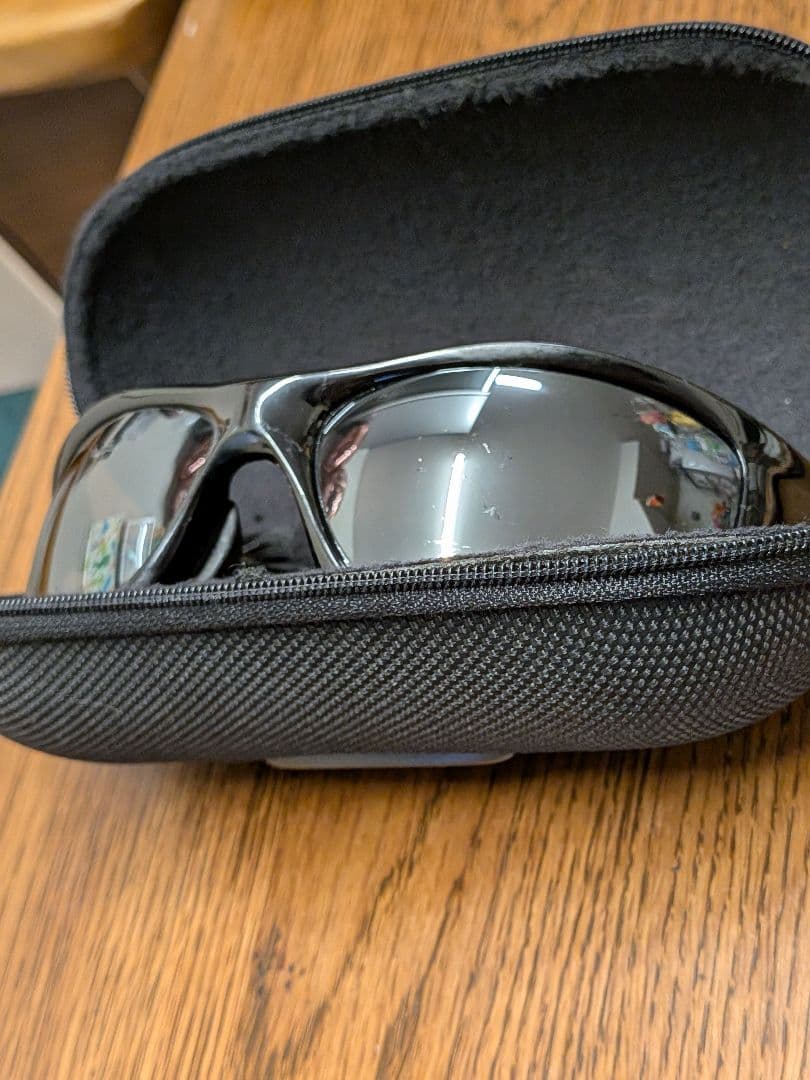 Oakley サングラス 009161-06 ブラック ケース付き ピットブル Oakley