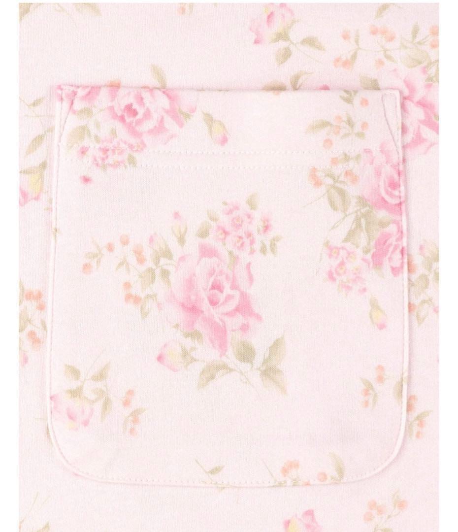 Wacoal パジャマ　あったか素材　長袖長ズボン　花柄 SPサイズ