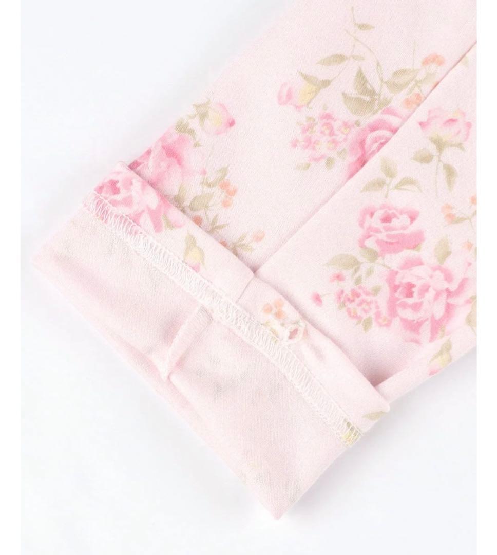 Wacoal パジャマ　あったか素材　長袖長ズボン　花柄 SPサイズ