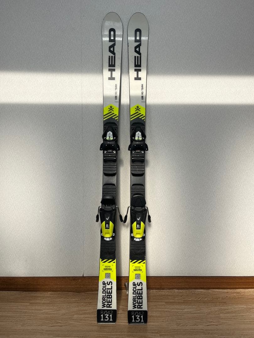 HEAD Worldcup Rebels 131 スキー板 131cm
