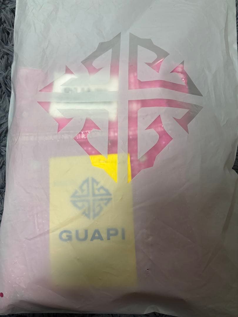 【激レア】eyden YOU THUG着用色違い guapi ピンクフレアデニム