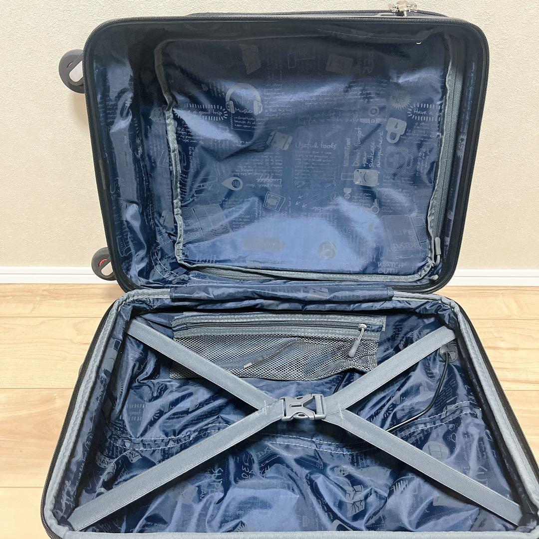 【静音】FREQUENTER Malie キャリーケース 34L グレー