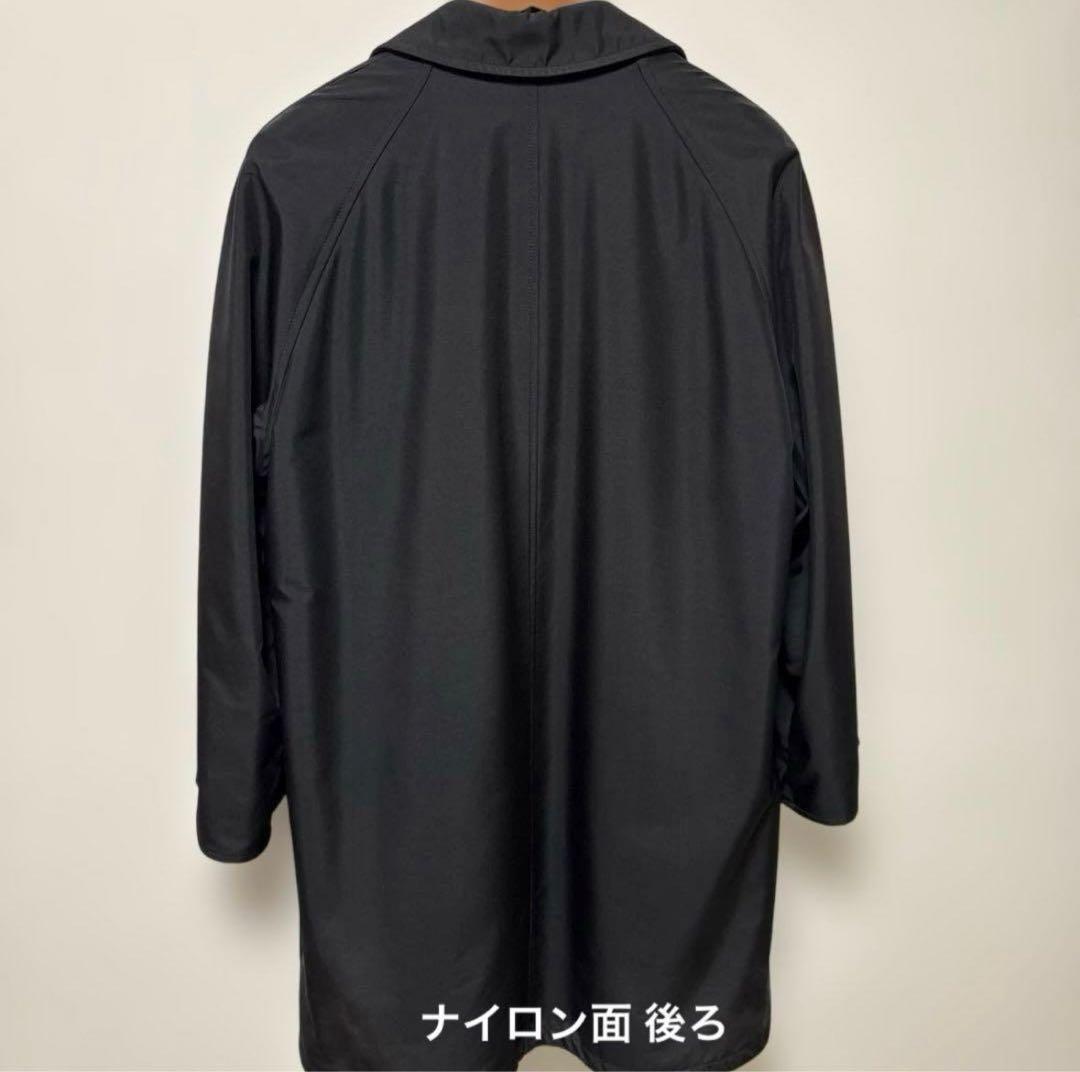 VERSACE CLASSIC ブラック ステンカラーコート　リバーシブル