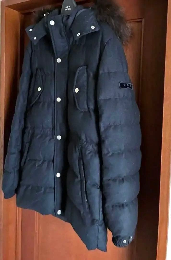 カシミア混ウールダウン ファーフード付◆TATRAS◆タトラスBIONDI 03