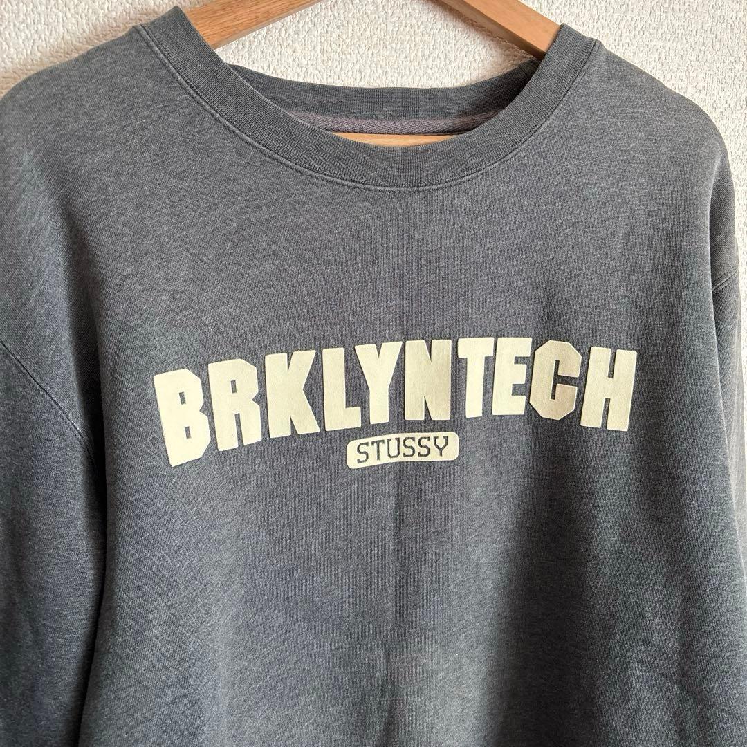 【希少】ステューシー old stussy スウェット90s 紺タグ L