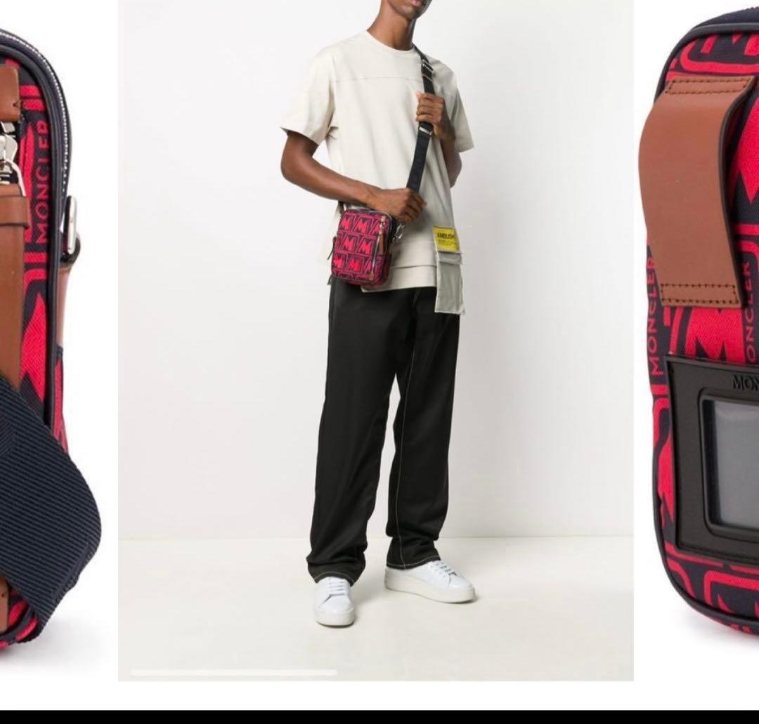は*な様 モンクレール ショルダーバッグ ボディバッグ 斜め掛け MONCLER