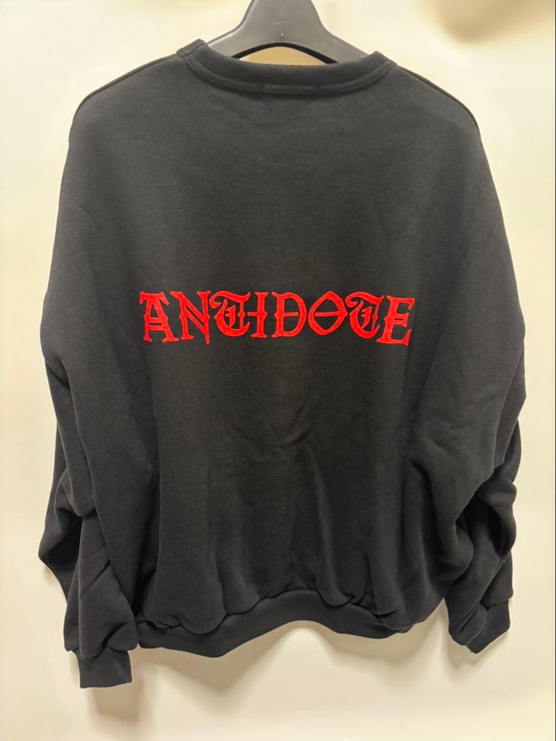 り*様 ANTIDOTE ブラック スウェット