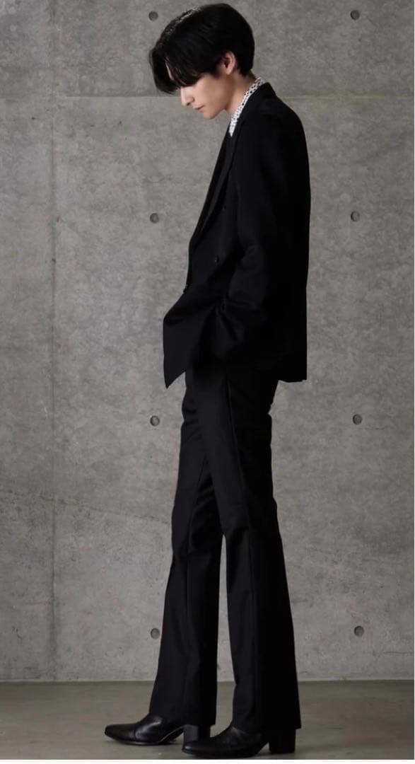 PANERO “FLARE SLACKS”（BLACK） L