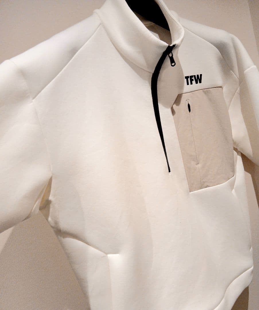 TFW49 CARBORD MATERIAL HALF ZIP　カーボード