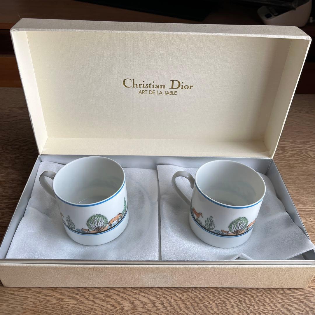 Christian Dior カップ&ソーサー MUSTANG 2客セット - メルカリ