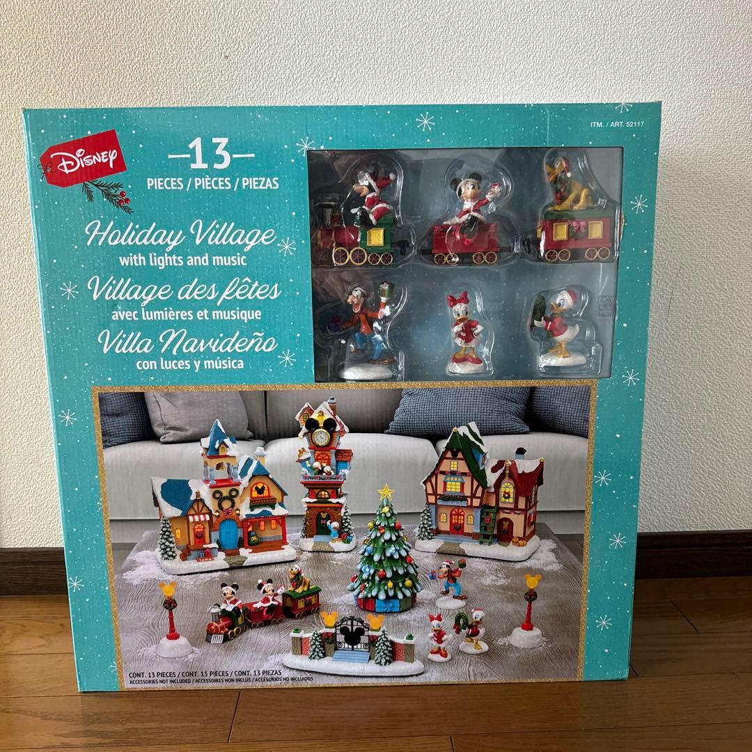 ディズニークリスマスヴィレッジ13ピース コストコ - メルカリ