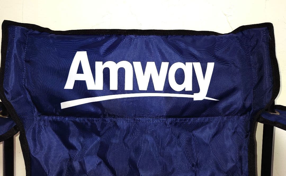 アムウェイAMWAY折り畳みディレクターズチェアアウトドアキャンプ登山