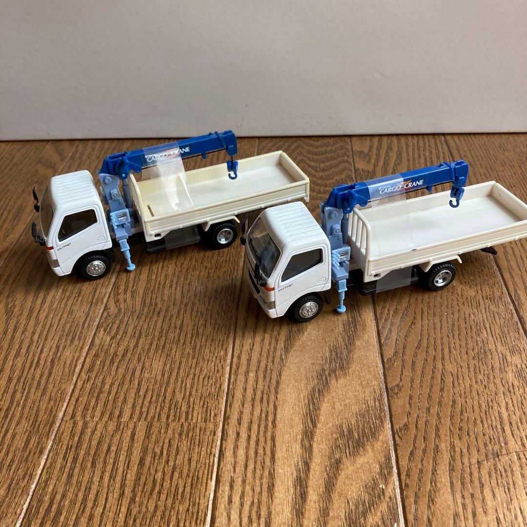 絶版品希少！MTECH エムテック日野デュトロタダノカーゴクレーン車 2台