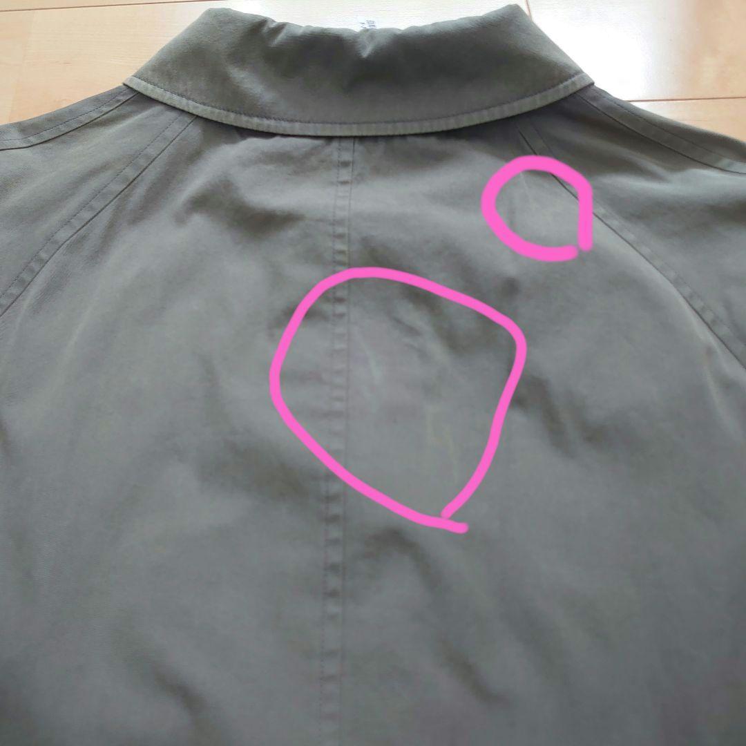 マーガレット・ハウエル バラクータ ステンカラーコート カーキXL