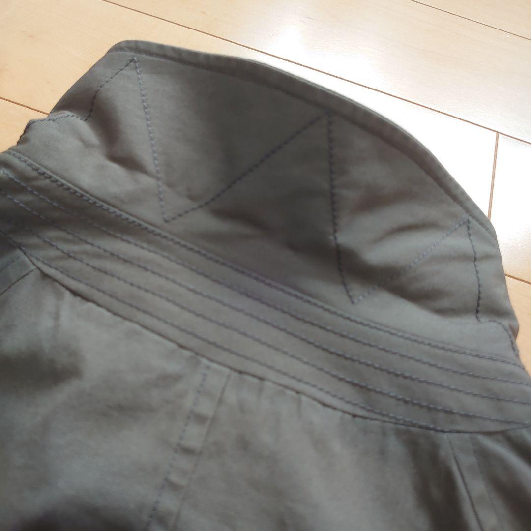 マーガレット・ハウエル バラクータ ステンカラーコート カーキXL