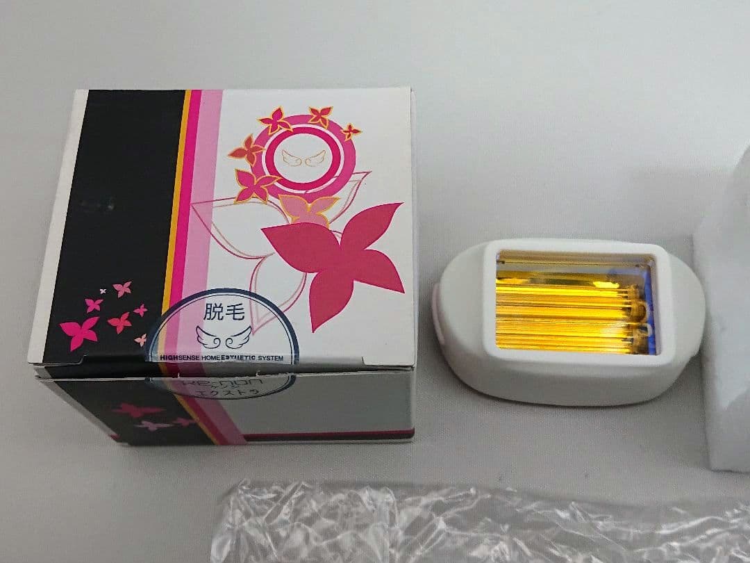 【中古】ケノン脱毛器 Ver6.2 まゆ毛脱毛器付 ブラック(艶消し)