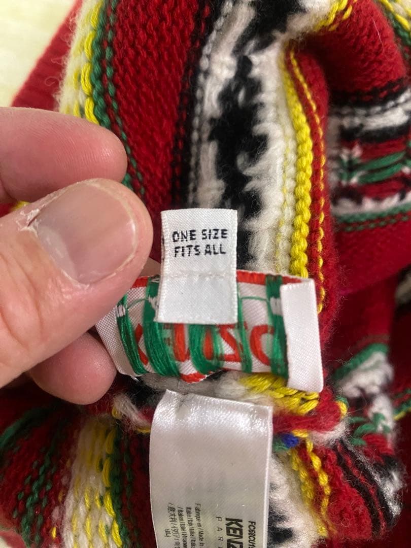 ケンゾー KENZO フェアアイルスヌード NIGO 美品 22AW