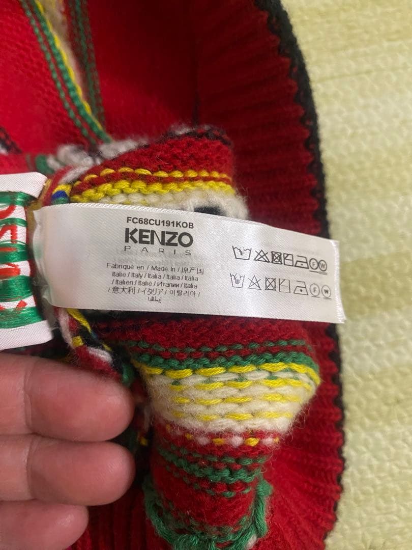 ケンゾー KENZO フェアアイルスヌード NIGO 美品 22AW