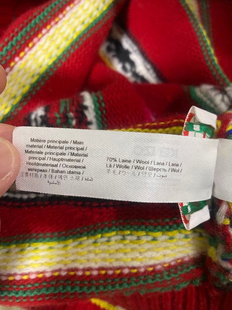 ケンゾー KENZO フェアアイルスヌード NIGO 美品 22AW