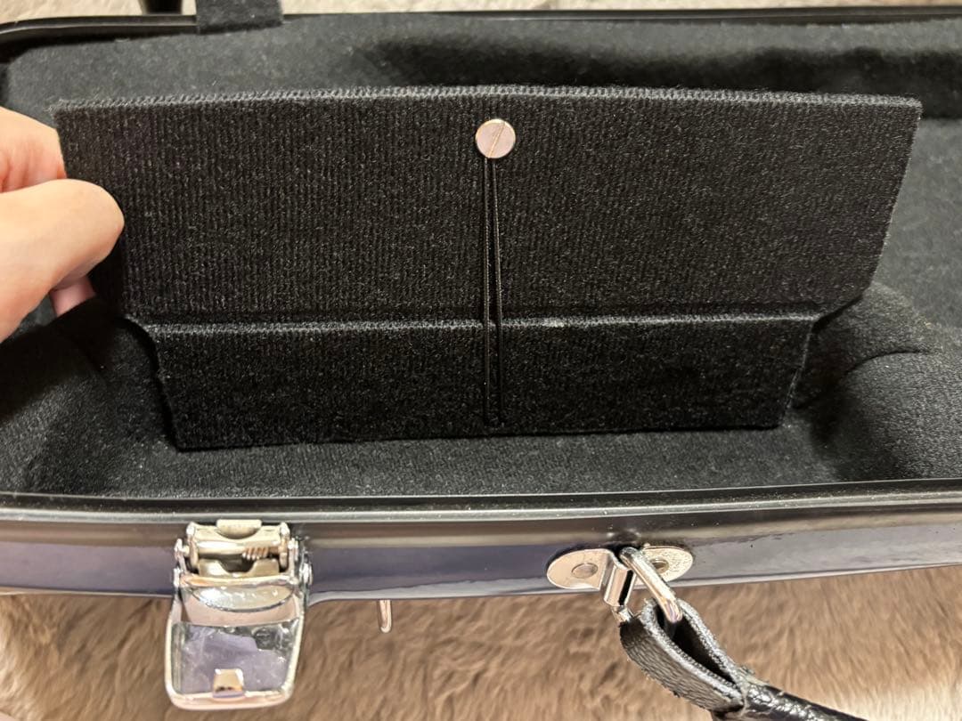 CCシャイニーケース トランペットケース エアロ ブルー