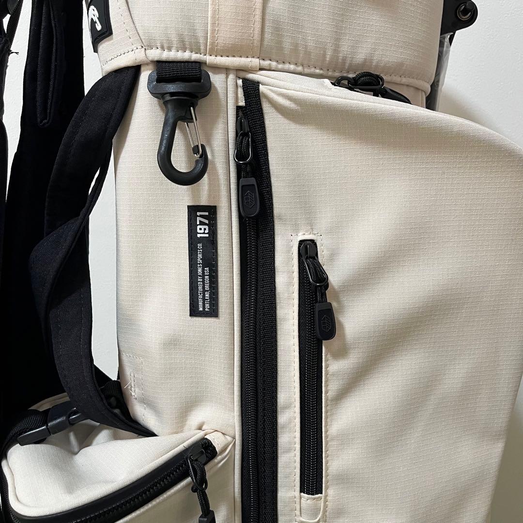 JONES ジョーンズ スタンドキャディバッグ ホワイト