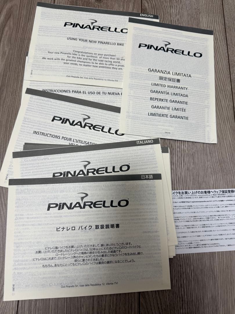 【美品完成車】PINARELLOX3 2024年モデルDi2 12sWTO45