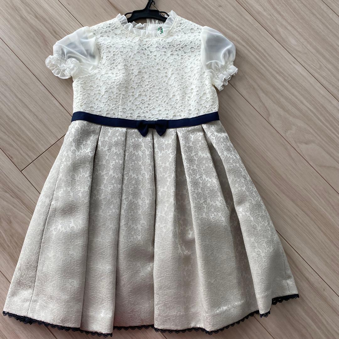 入学式　フォーマルドレス　女の子　beams 120センチ