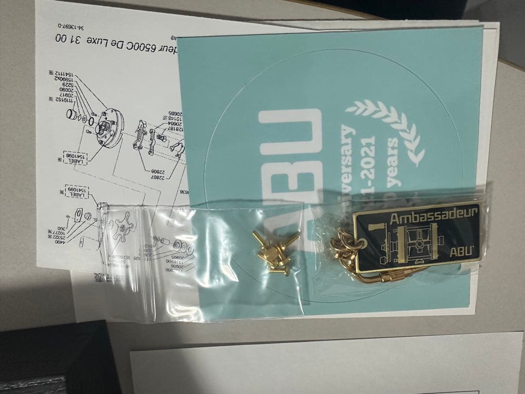 Abu Garcia AMB 6500CDL 100th 両軸リール