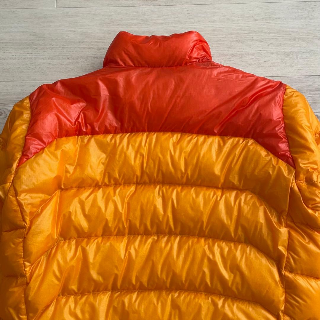 ノースフェイス プロダウン アコンカグアジャケット Mサイズ オレンジ 軽量