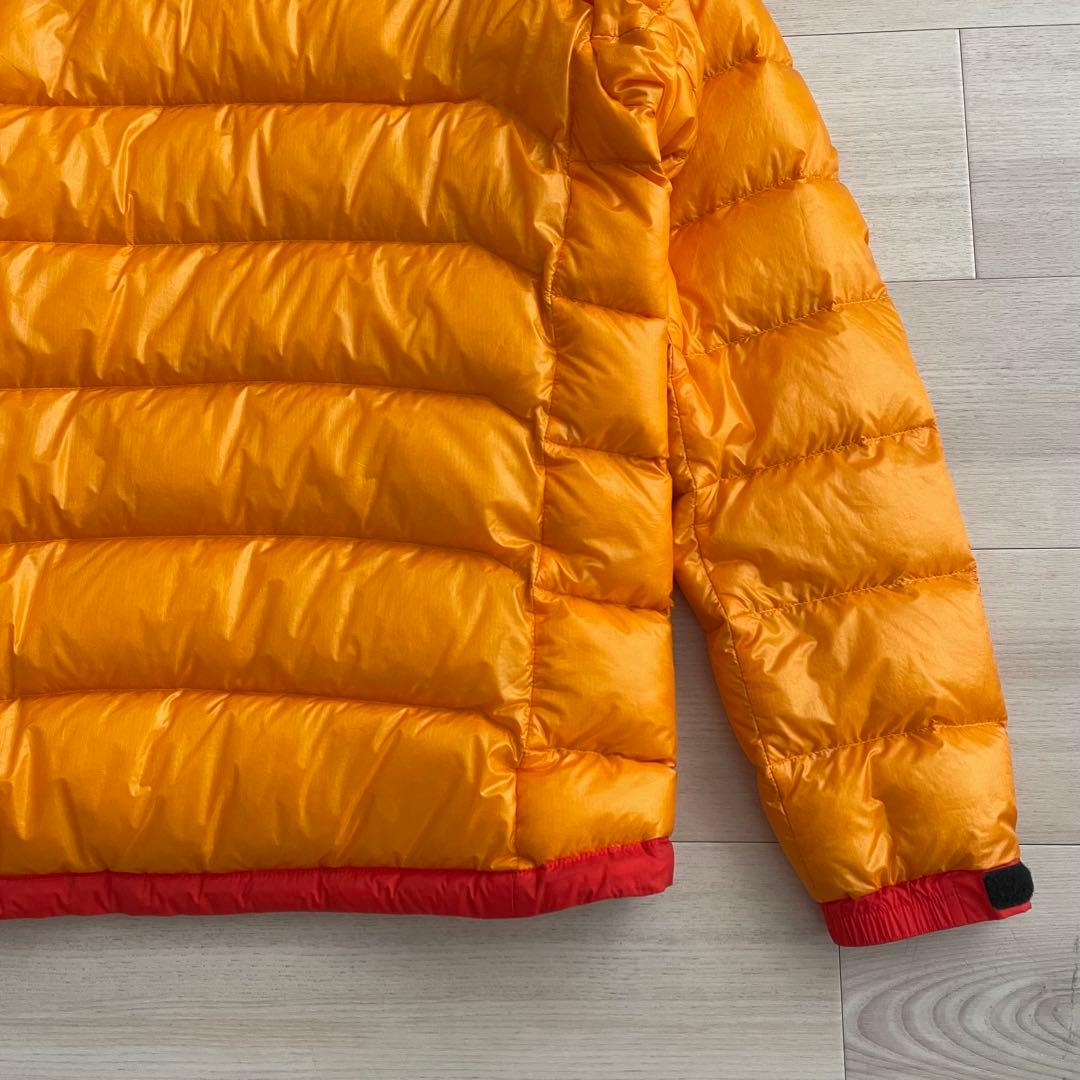 ノースフェイス プロダウン アコンカグアジャケット Mサイズ オレンジ 軽量