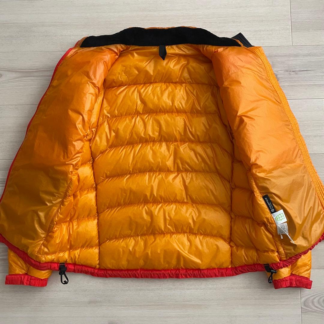 ノースフェイス プロダウン アコンカグアジャケット Mサイズ オレンジ 軽量