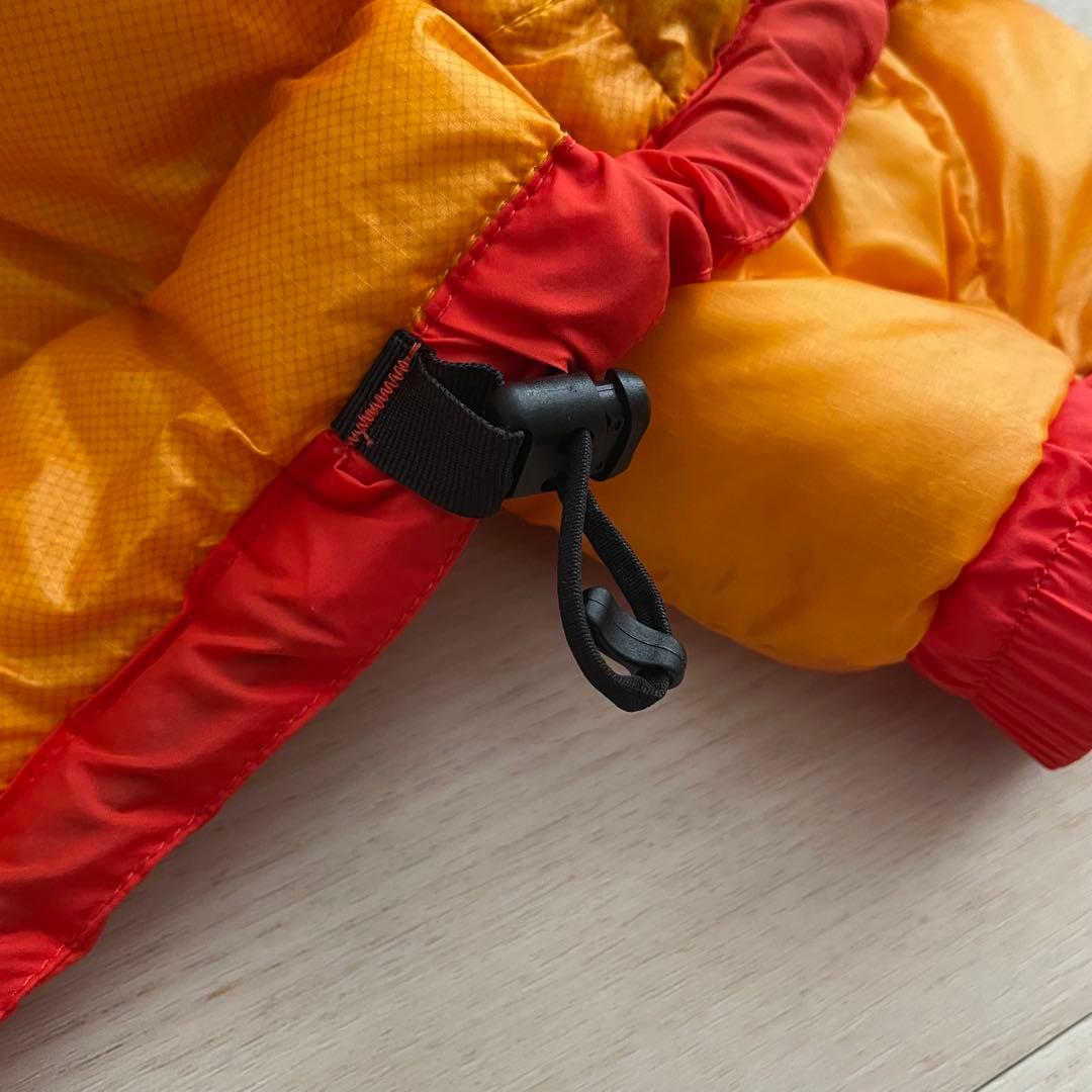 ノースフェイス プロダウン アコンカグアジャケット Mサイズ オレンジ 軽量