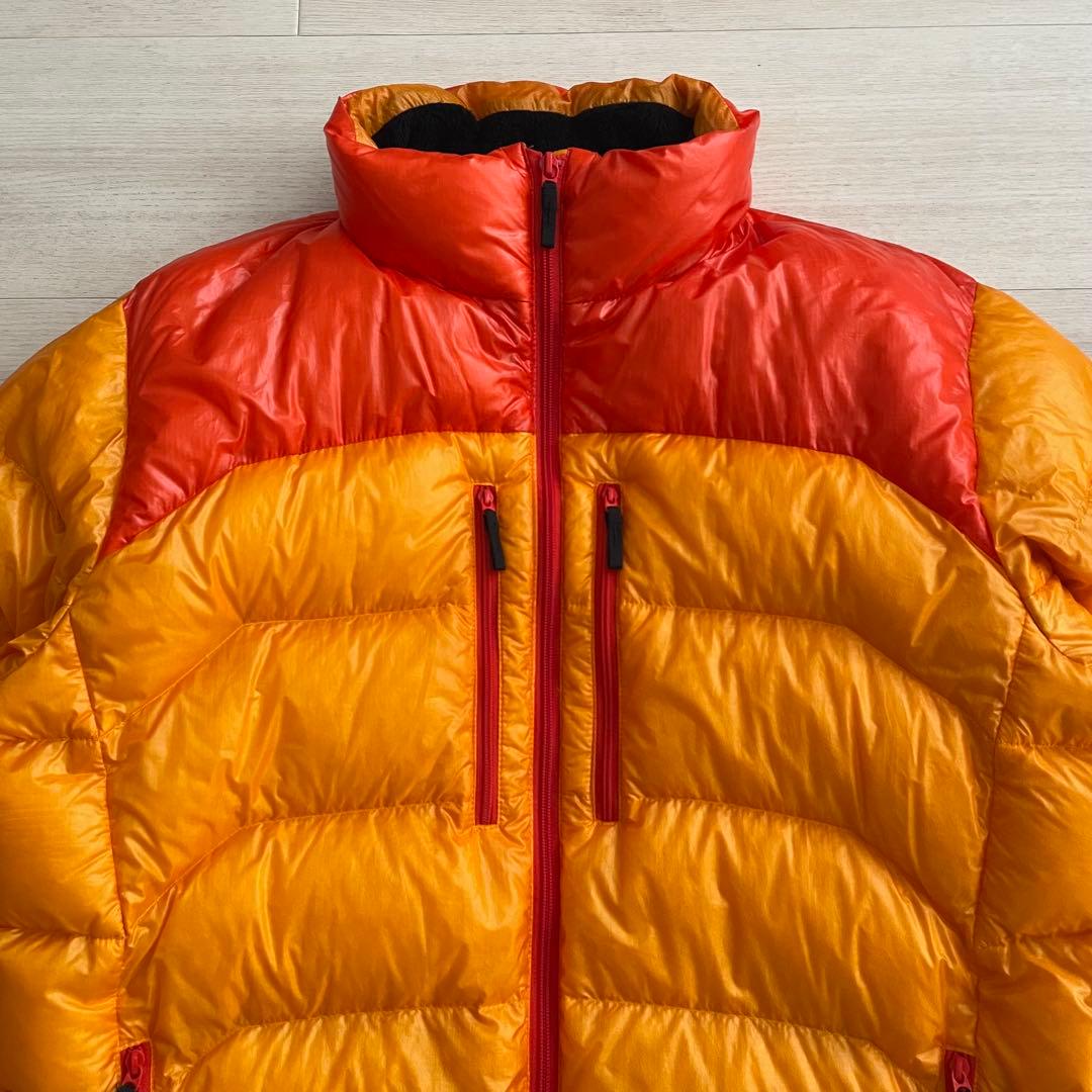 ノースフェイス プロダウン アコンカグアジャケット Mサイズ オレンジ 軽量