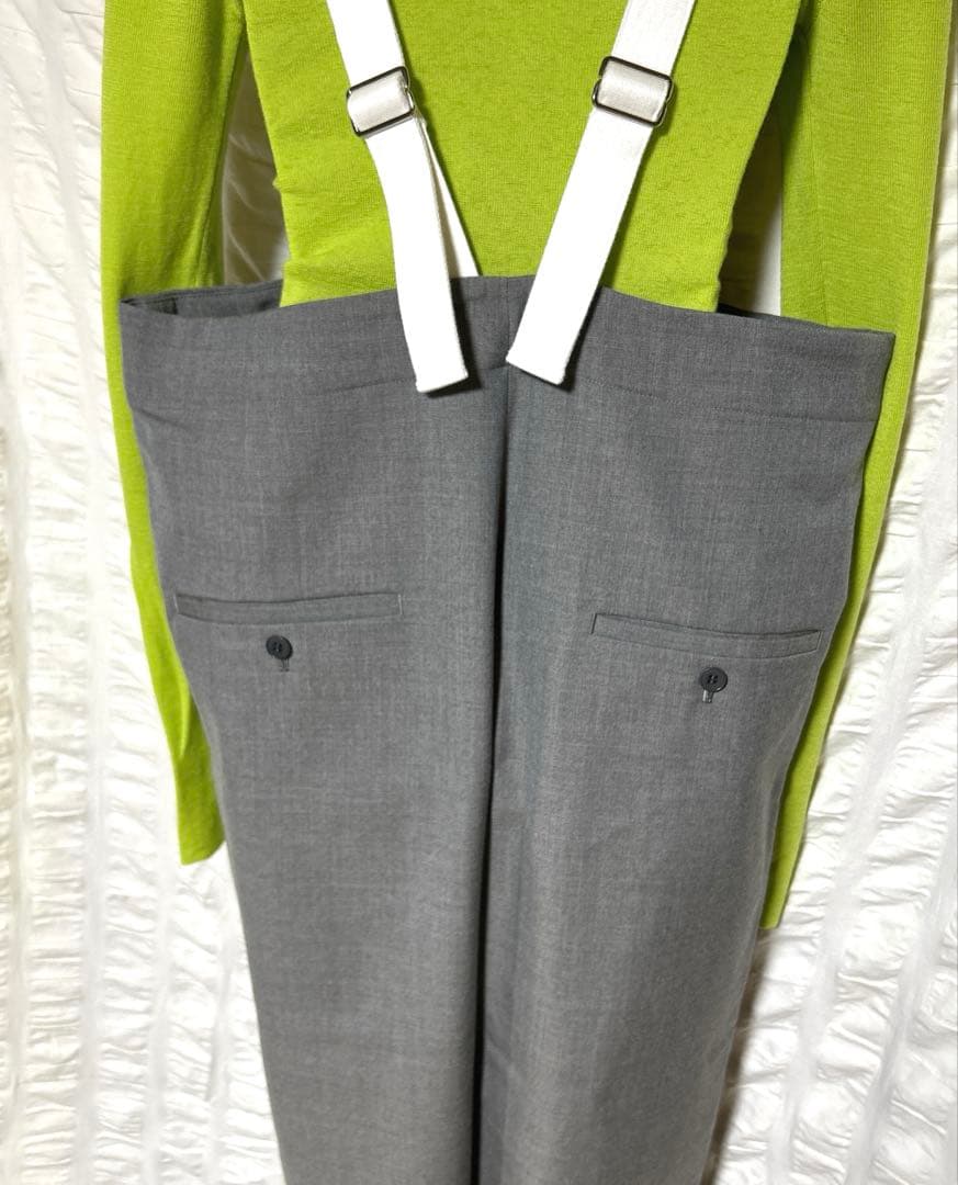 IENA LA BOUCLE ウールサージオーバーパンツ